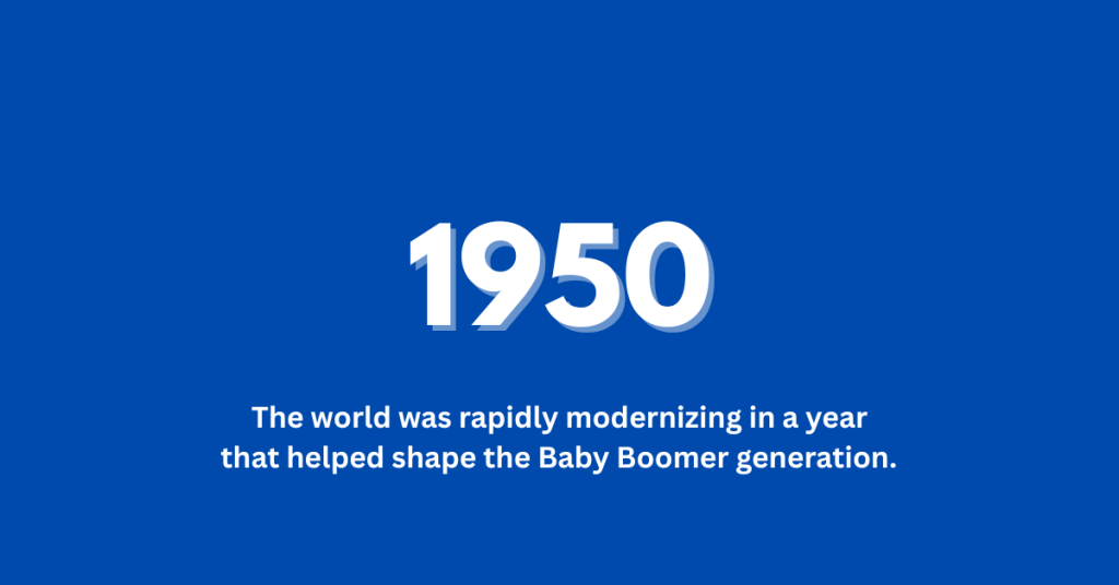 While the shadow of World War II still loomed large, the world was rapidly modernizing. From global conflicts to ground-breaking inventions and a wave of cultural change, this was a year that helped shape the Baby Boomer generation.
