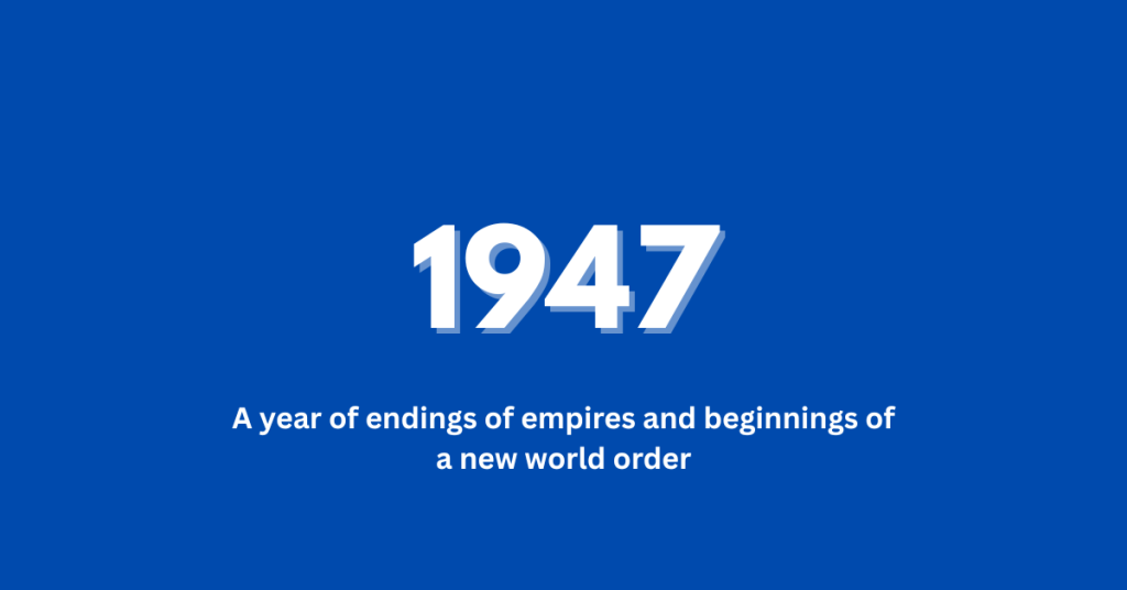 What happened in 1945 – Year graphic endings and beginnings