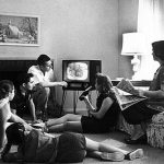 family watching television 1950s baby boomer life story